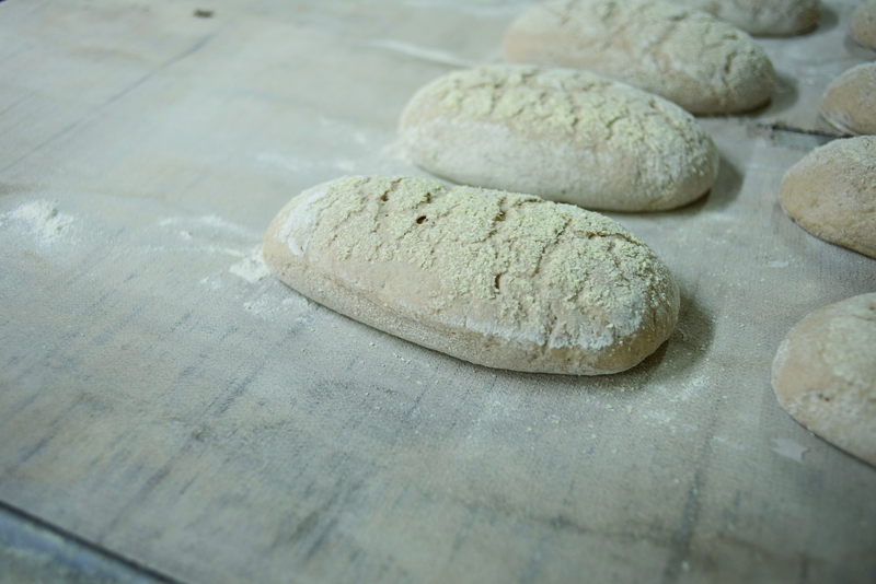 Brot-Teiglinge fertig zum Backen