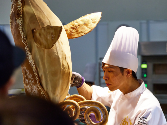 Japanischer Bäcker auf der IBA 2023