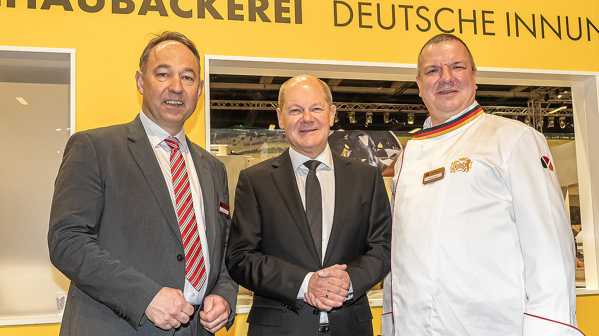 Olaf Scholz bei der Grünen Woche