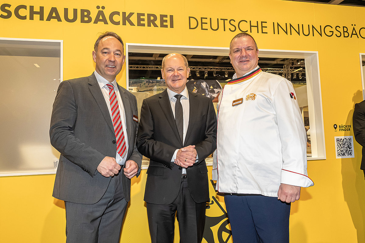 Olaf Scholz bei der Grünen Woche