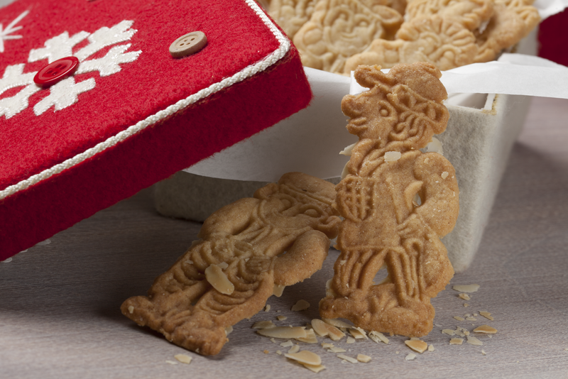 Gebäck aus Mürbeteig (Spekulatius)