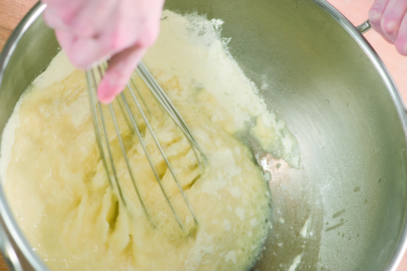 Herstellung von Pudding