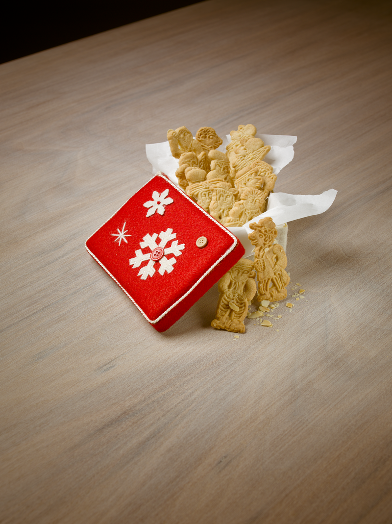 Spekulatius in roter Box