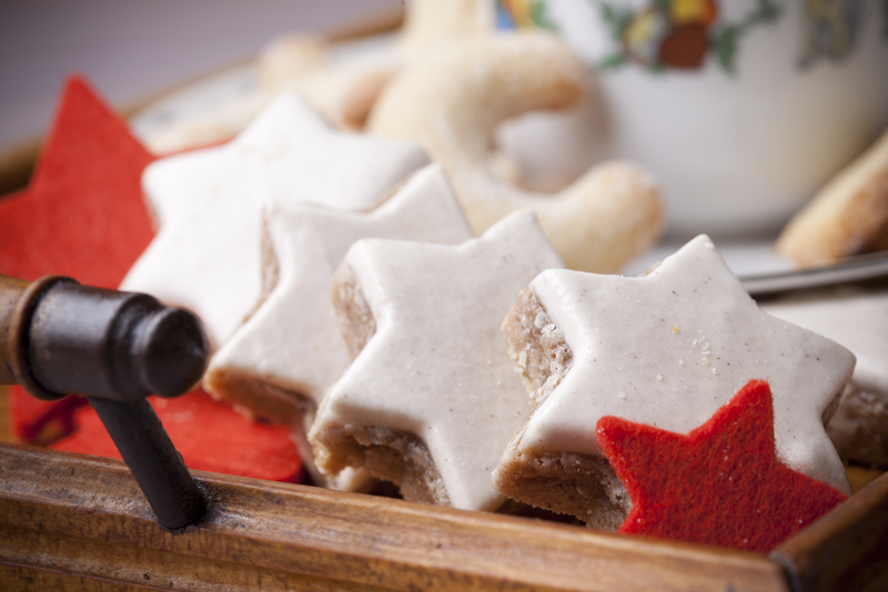 Süße Backwaren Zimtsterne