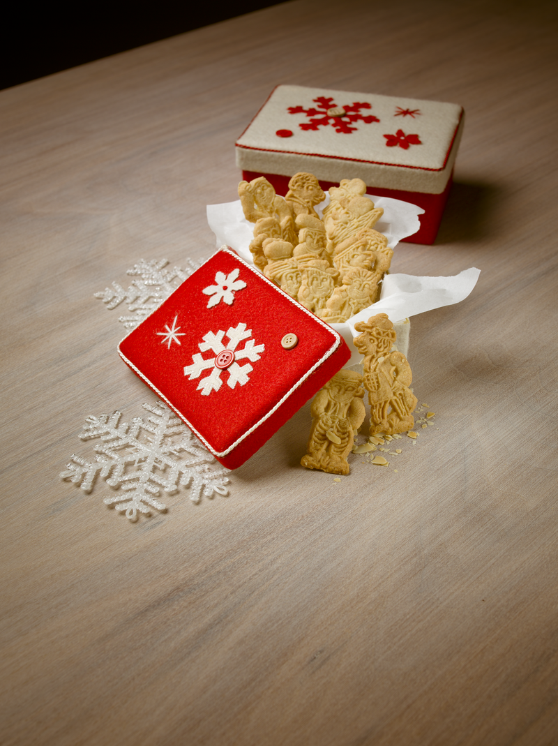 Spekulatius in roter Box