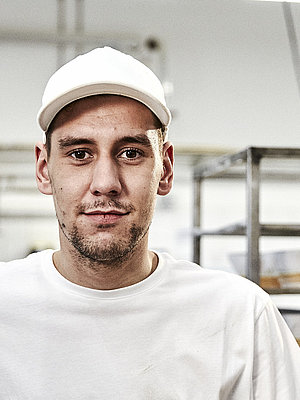 Bäcker bei der Arbeit