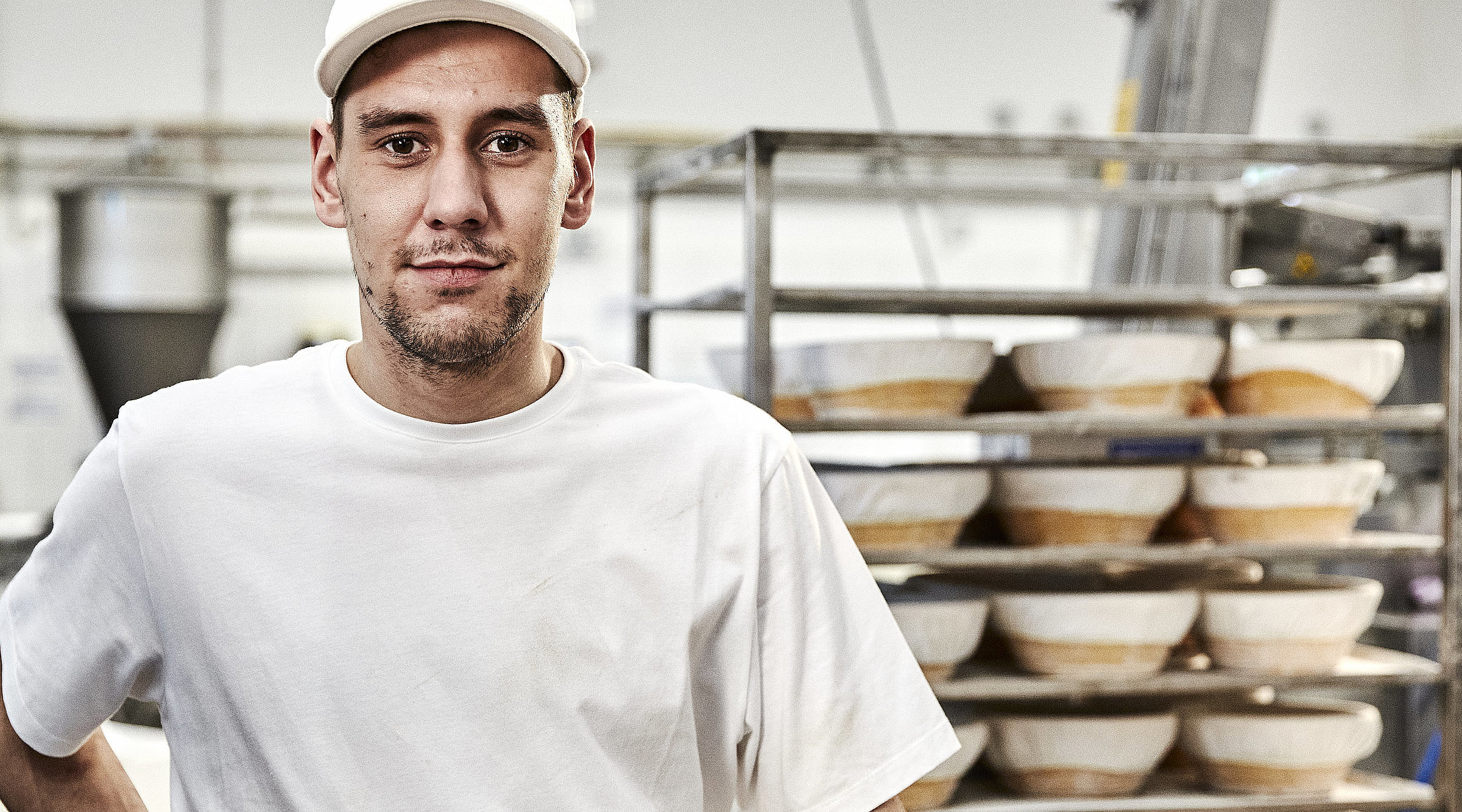 Bäcker bei der Arbeit