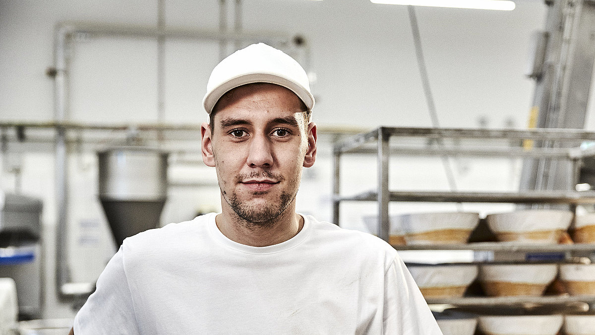 Bäcker bei der Arbeit