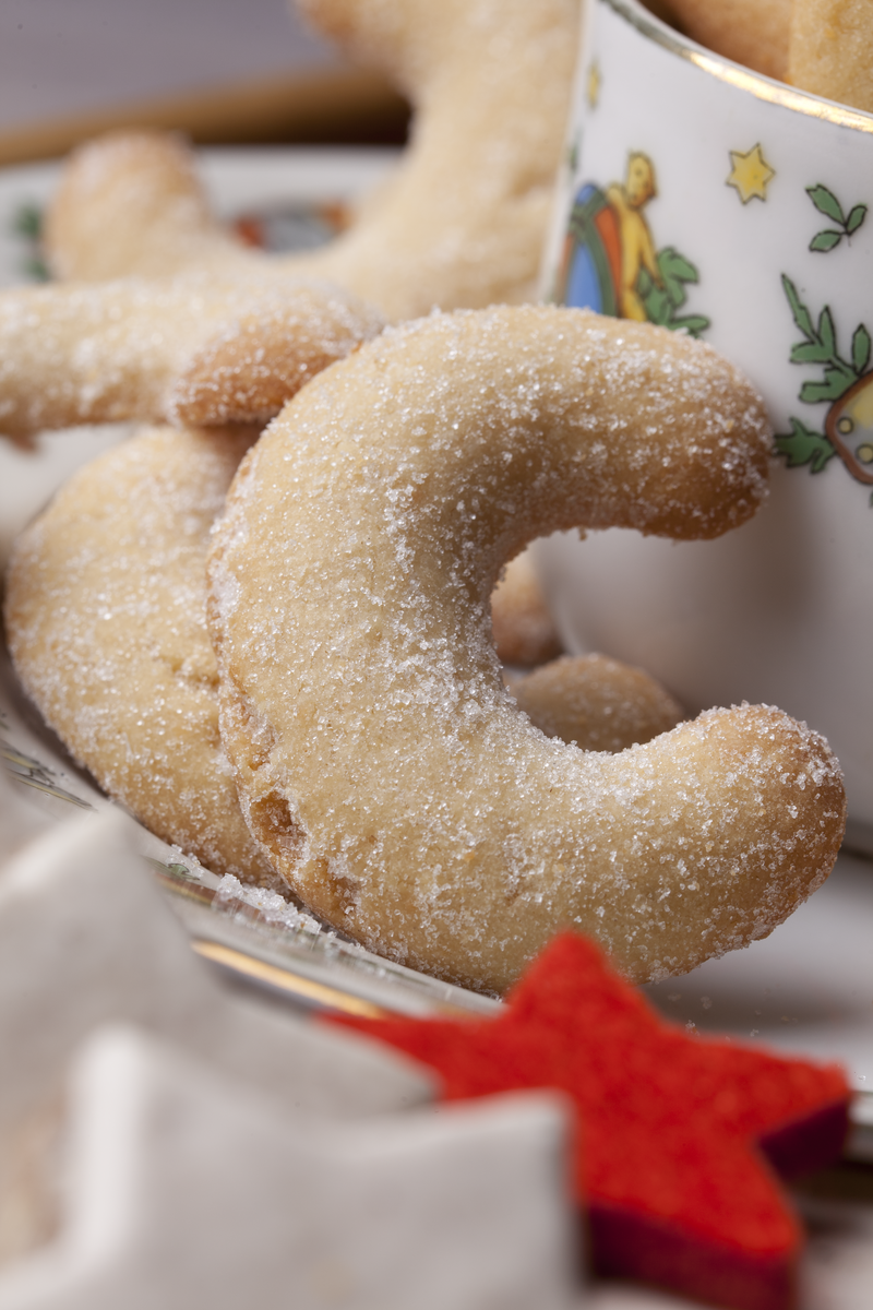 Süße Backwaren Kipferl