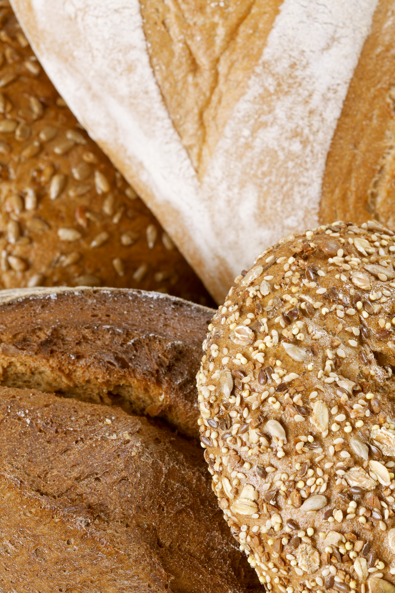 Verschiedene Brotsorten