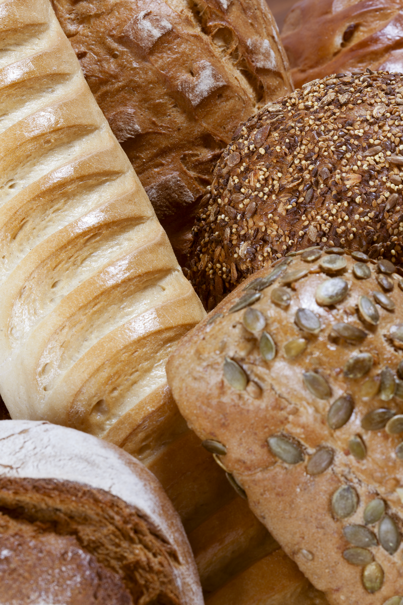 Verschiedene Brotsorten